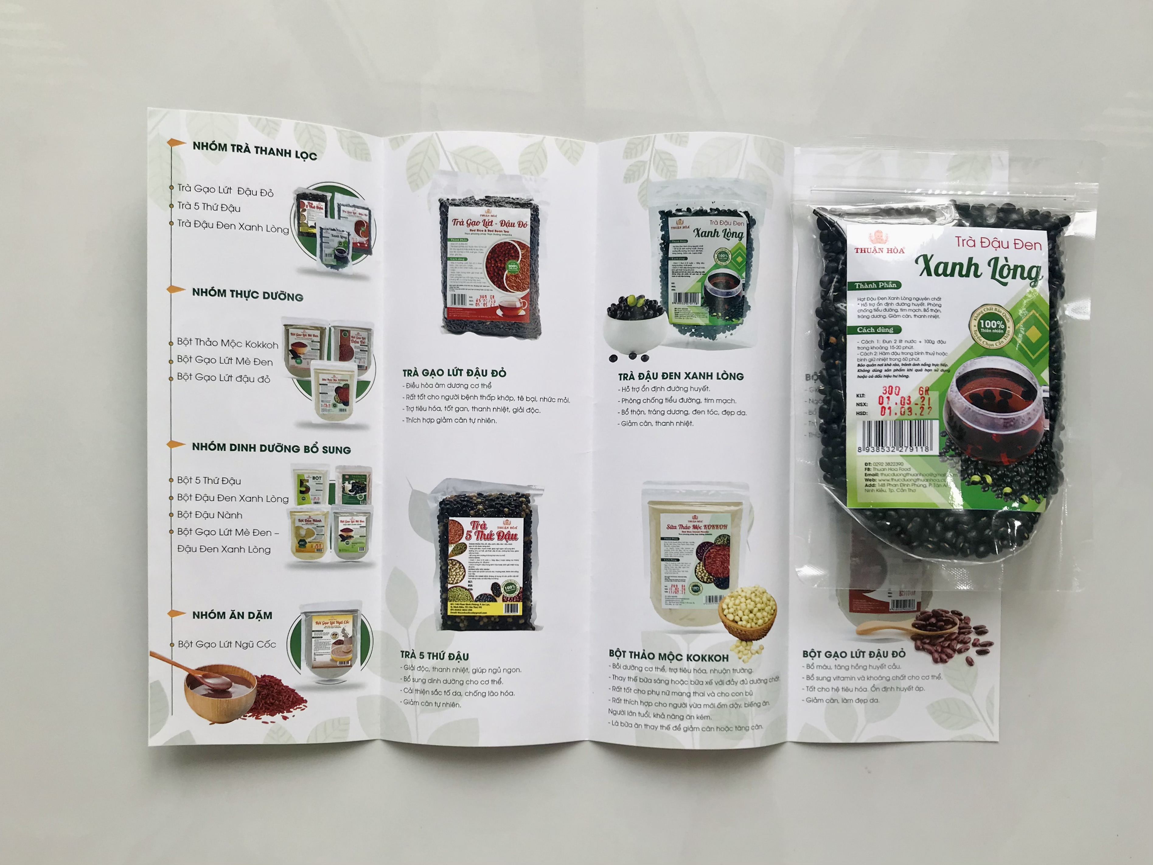 Trà Đậu Đen Xanh Lòng Thuận Hòa